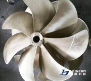 7 blade high efficiency marine propeller